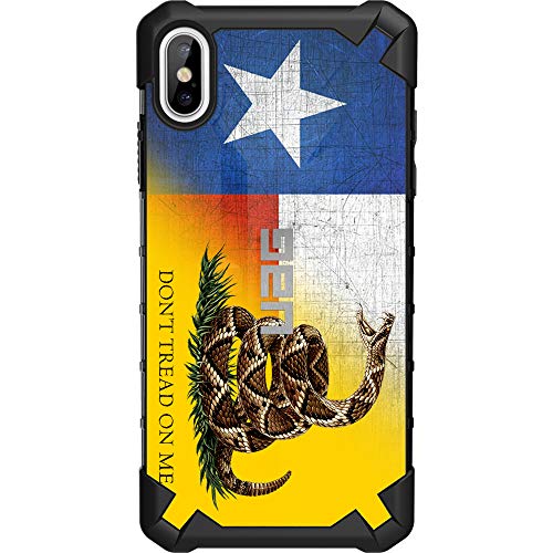 Don't Tread on Me Flag on Texas Flag