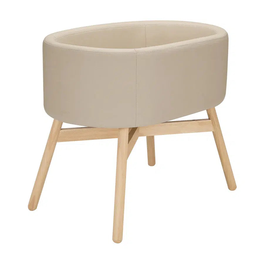 Babyletto Capsule Bassinet - Portable & Lightweight Baby Crib for Newborns | Safe Sleep Space for Nursery, Bedroom & Travel | Millet Design