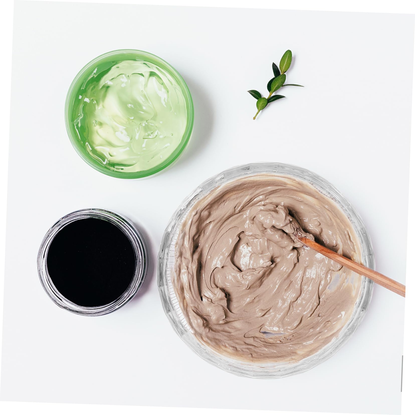8cm Clear Spa Mixing Bowl for Facial Masks, Essential Oils & Beauty Treatments - Perfect for Salon, Spa & Home Skincare Routine (Great for DIY Face Masks, Aromatherapy & Professional Skin Care)