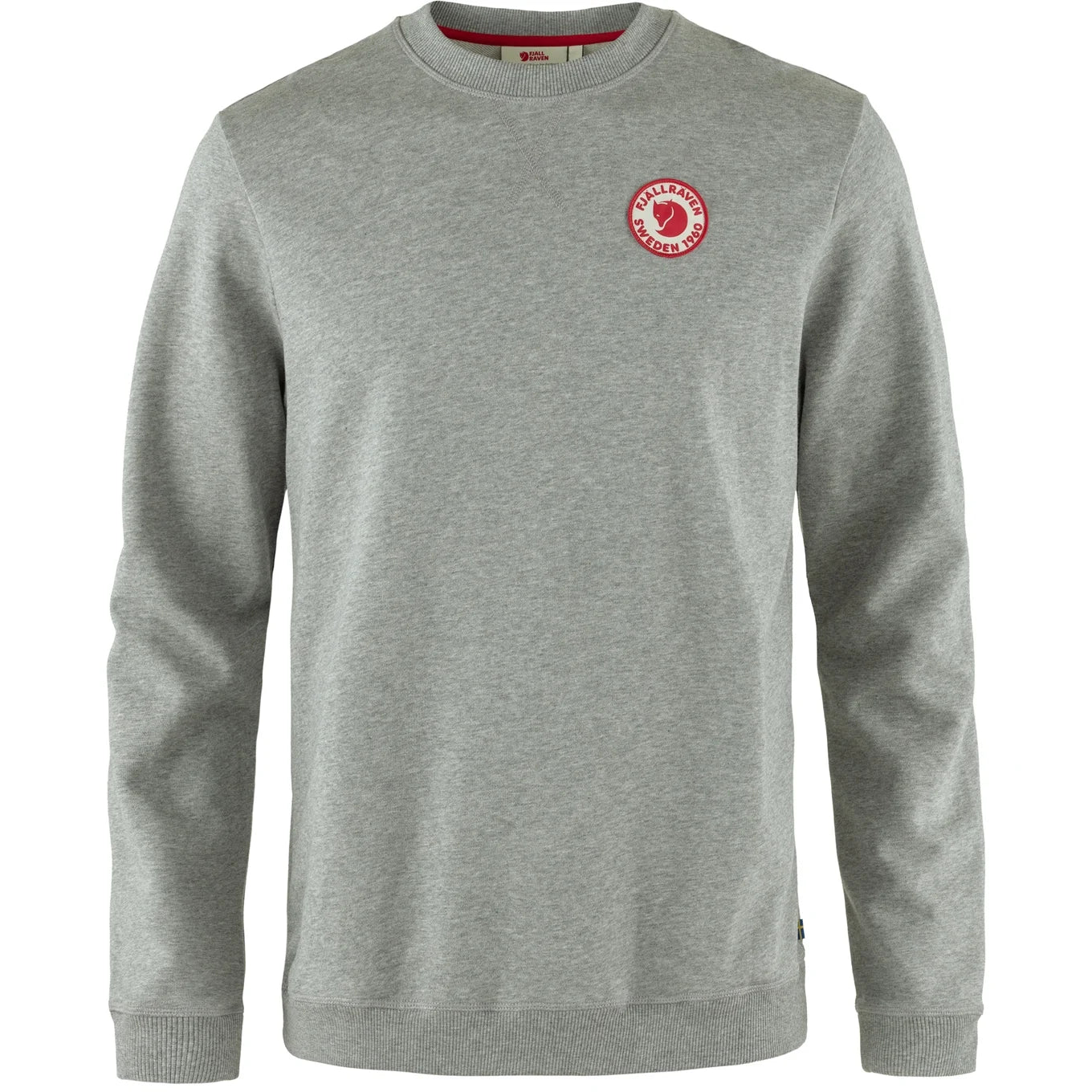 Vintage 1960s Logo Badge Sweater for Men - Retro Pullover with Embroidered Patch - Casual Winter Knitwear for Everyday Wear & Street Style Outfits