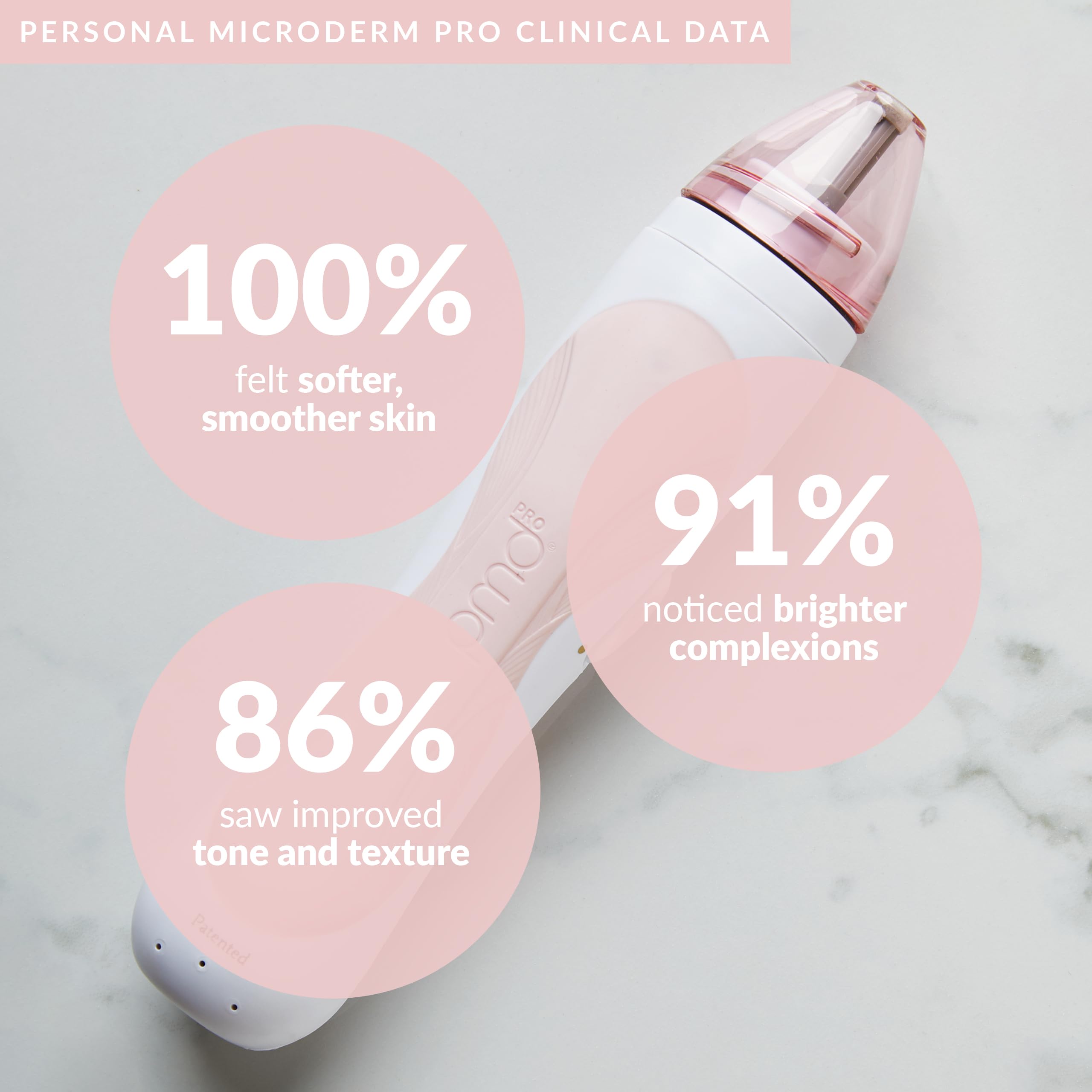 PMD Personal Microderm Pro - At-Home Microdermabrasion Machine Kit for Face & Body - Exfoliating Crystals & Vacuum Suction for Fresh, Radiant Skin - High/Low Speed - Perfect for Anti-Aging & Acne Treatment at Home