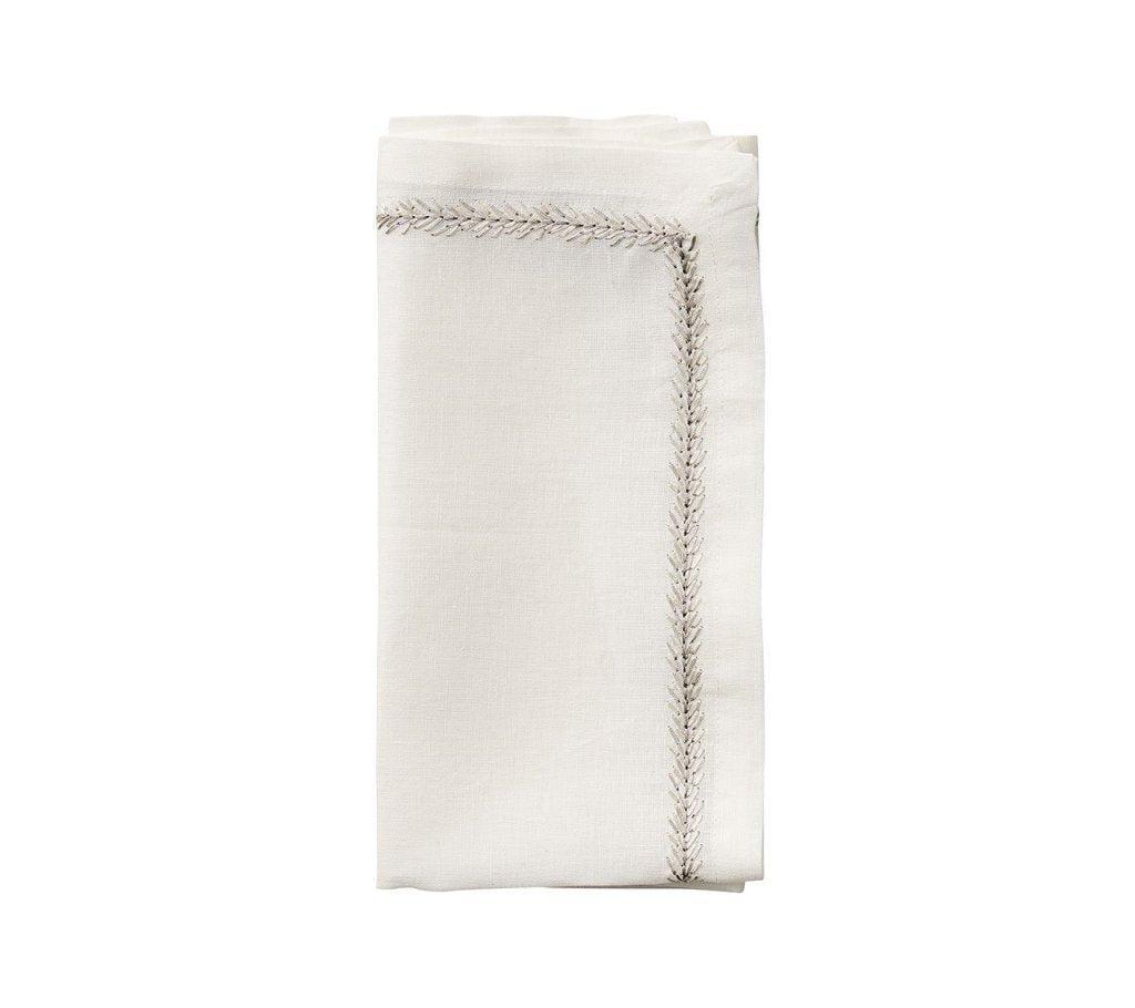 Premium Jardin Napkins Set of 4 - 100% Cotton Decorative Table Napkins for Dinner Parties, Weddings & Home Decor