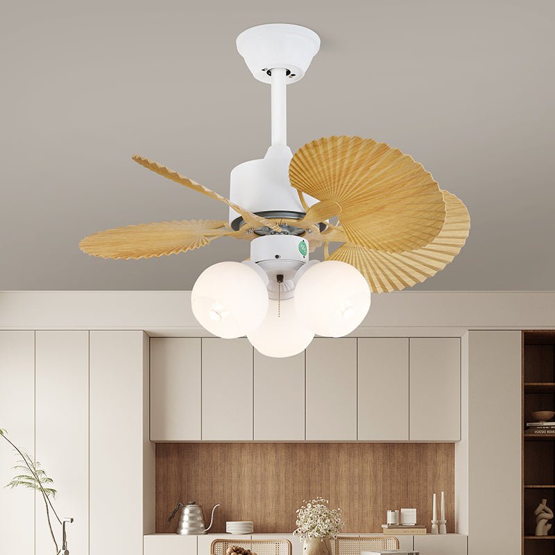 Candy Breeze Ceiling Fan with Light Kit - 52 Inch Modern Flush Mount Fan for Bedroom, Living Room & Office - Quiet Reversible Motor, Remote Control, Energy Efficient LED Light