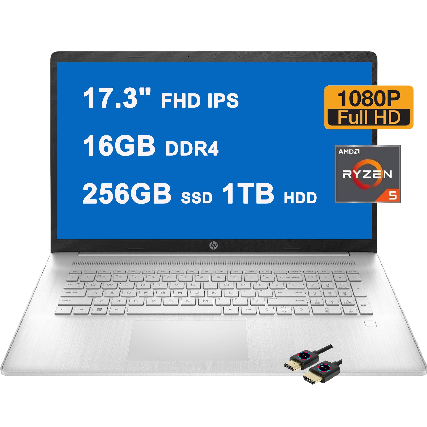 HP Business 17 Laptop - 17.3
