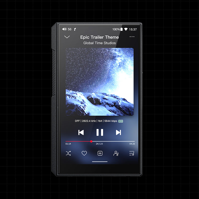 FiiO M11S Hi-Res Portable Music Player with Dual DAC - Open Box (Discontinued) - Perfect for Audiophiles & Travel Enthusiasts