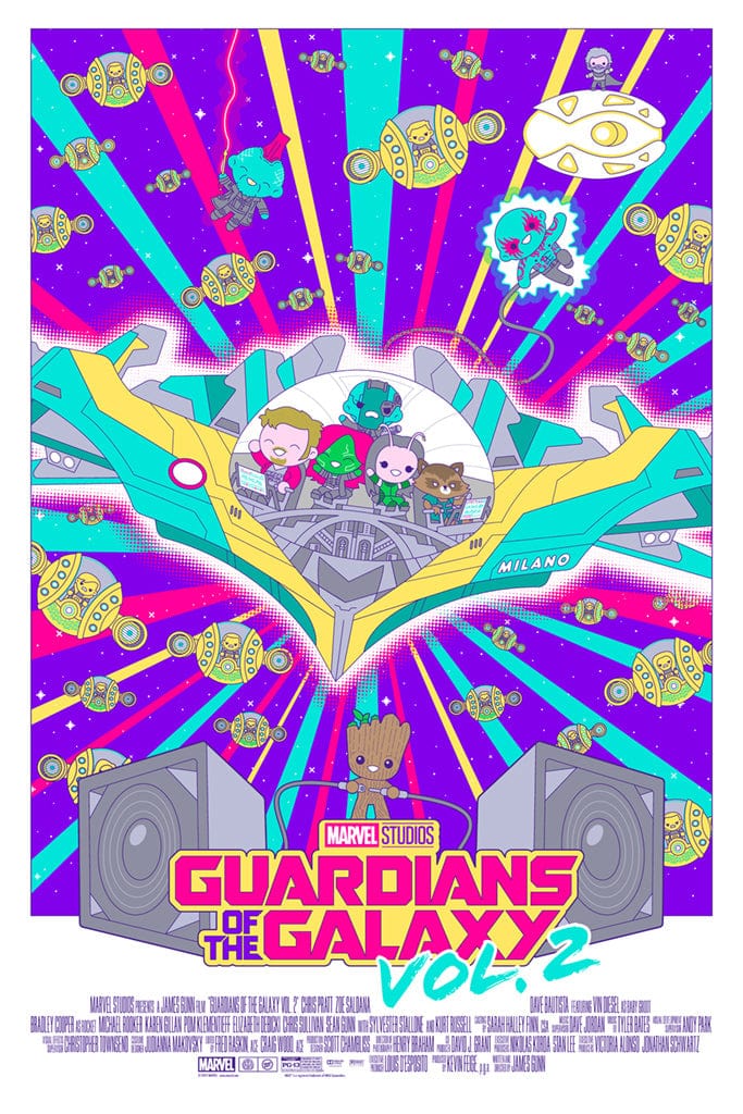 Guardians of the Galaxy Vol. 2 Blu-ray + Digital HD - Marvel Superhero Movie with Chris Pratt - Perfect for Movie Nights & Marvel Fans Collection
