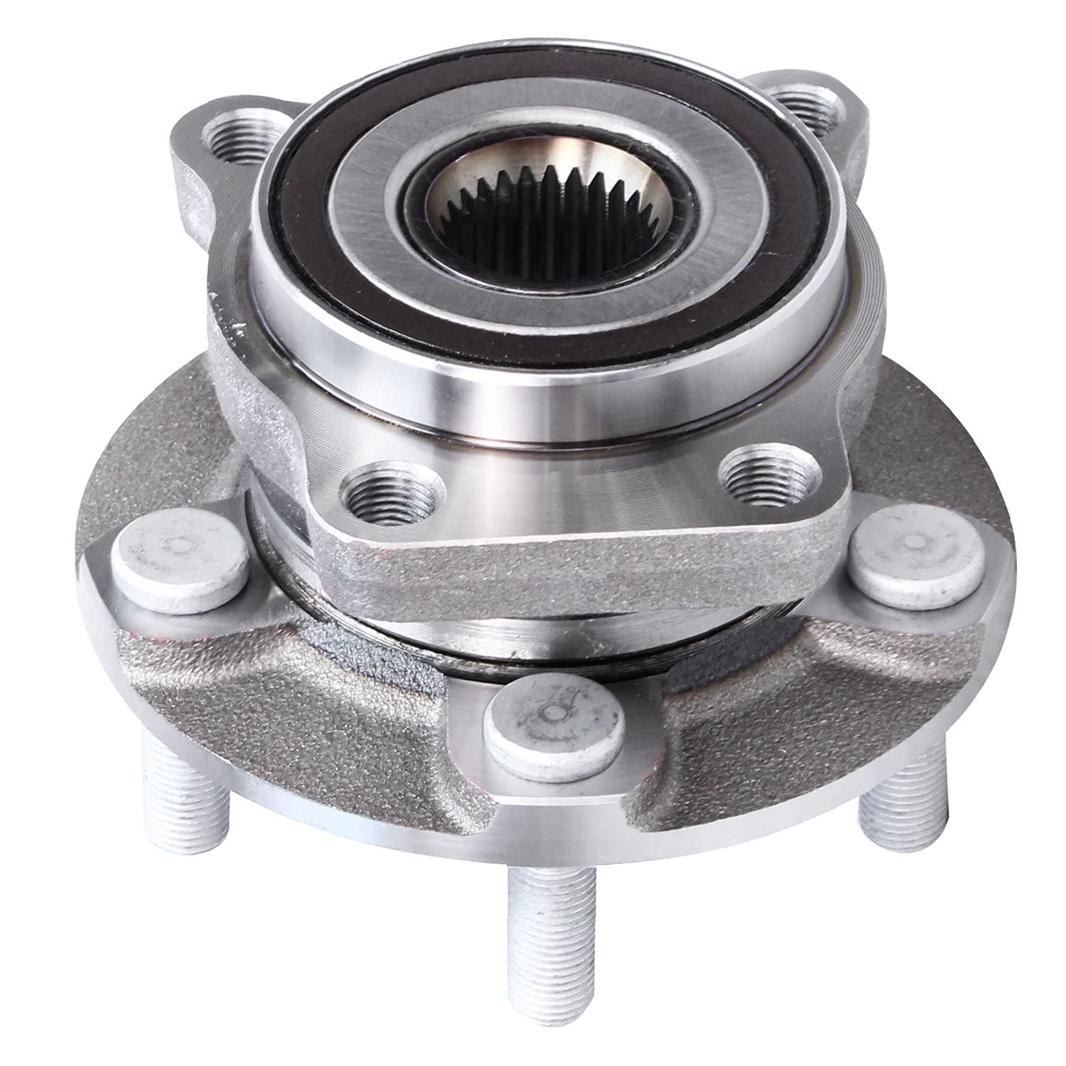 Detroit Axle Front Wheel Bearing Hub Assembly for Subaru Forester Impreza WRX XV Crosstrek - High Quality Replacement Part for Smooth & Quiet Ride - Perfect for Off-Roading, Daily Commuting & Performance Driving
