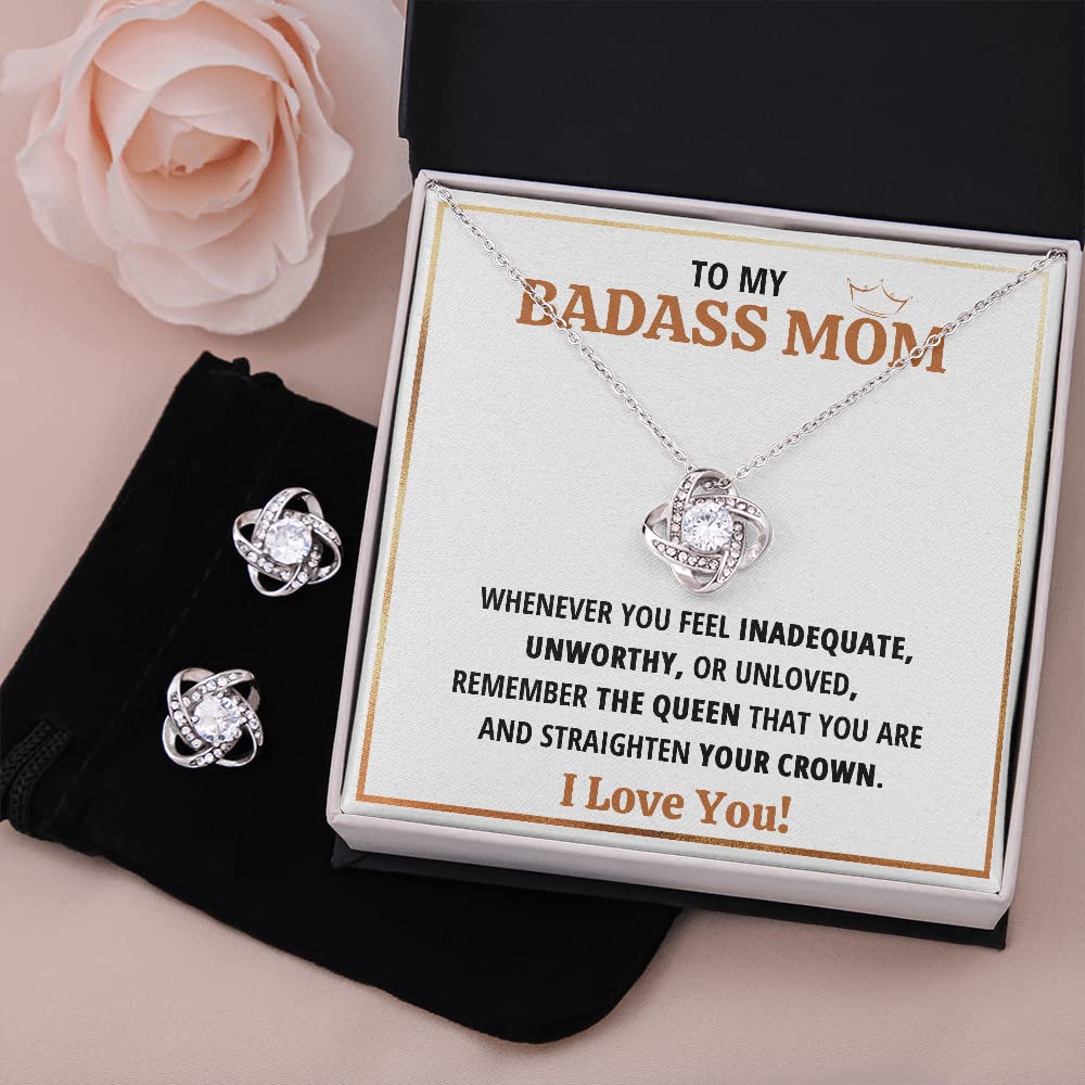 Mom's Jewelry Gift - Gemstone Pendant Necklace for Christmas & Mother's Day | Elegant Cubic Zirconia with Gift Box