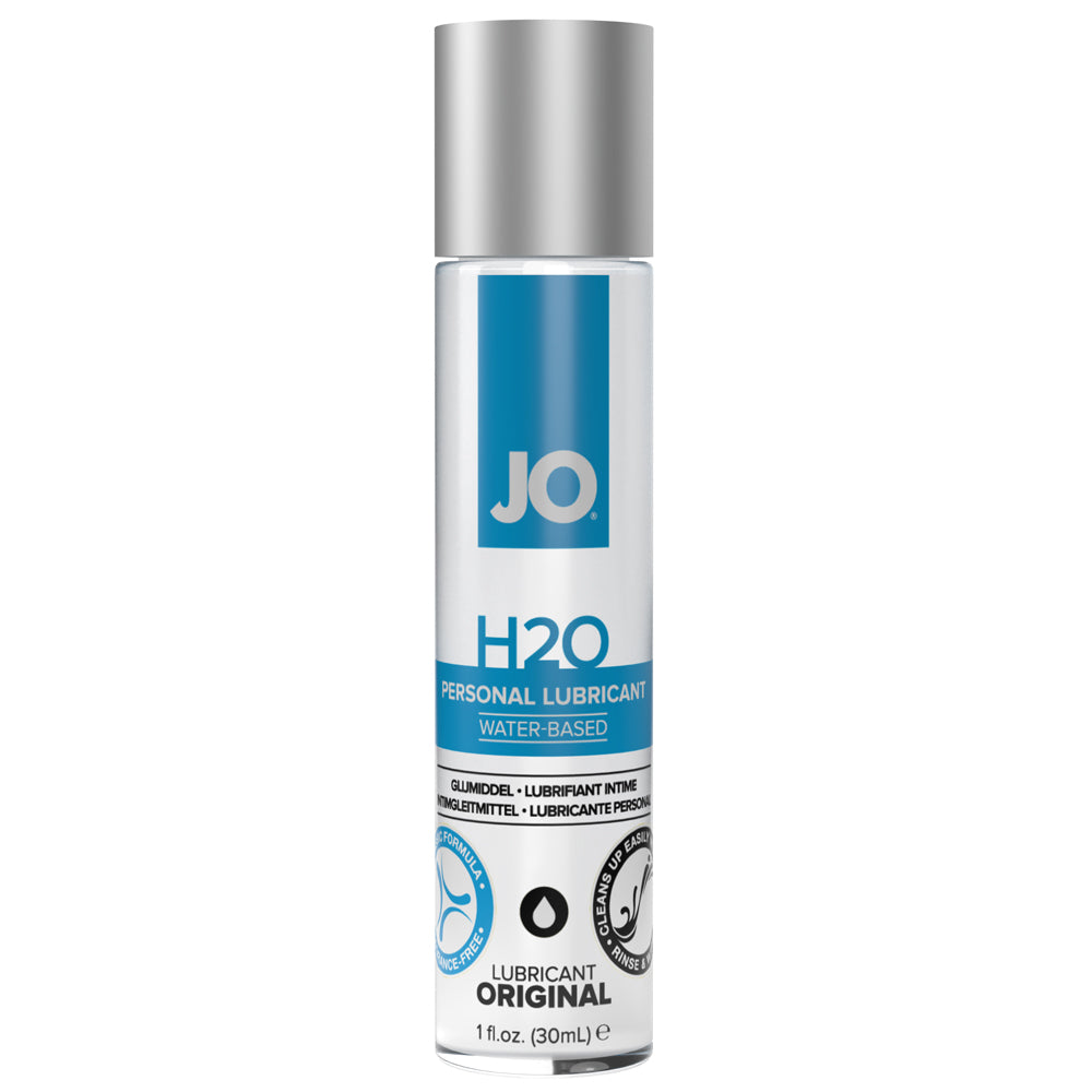 JO H2O Water Based Lubricant - Long Lasting & Hypoallergenic Personal Lubricant for Couples - Perfect for Sensitive Skin & Intimate Moments