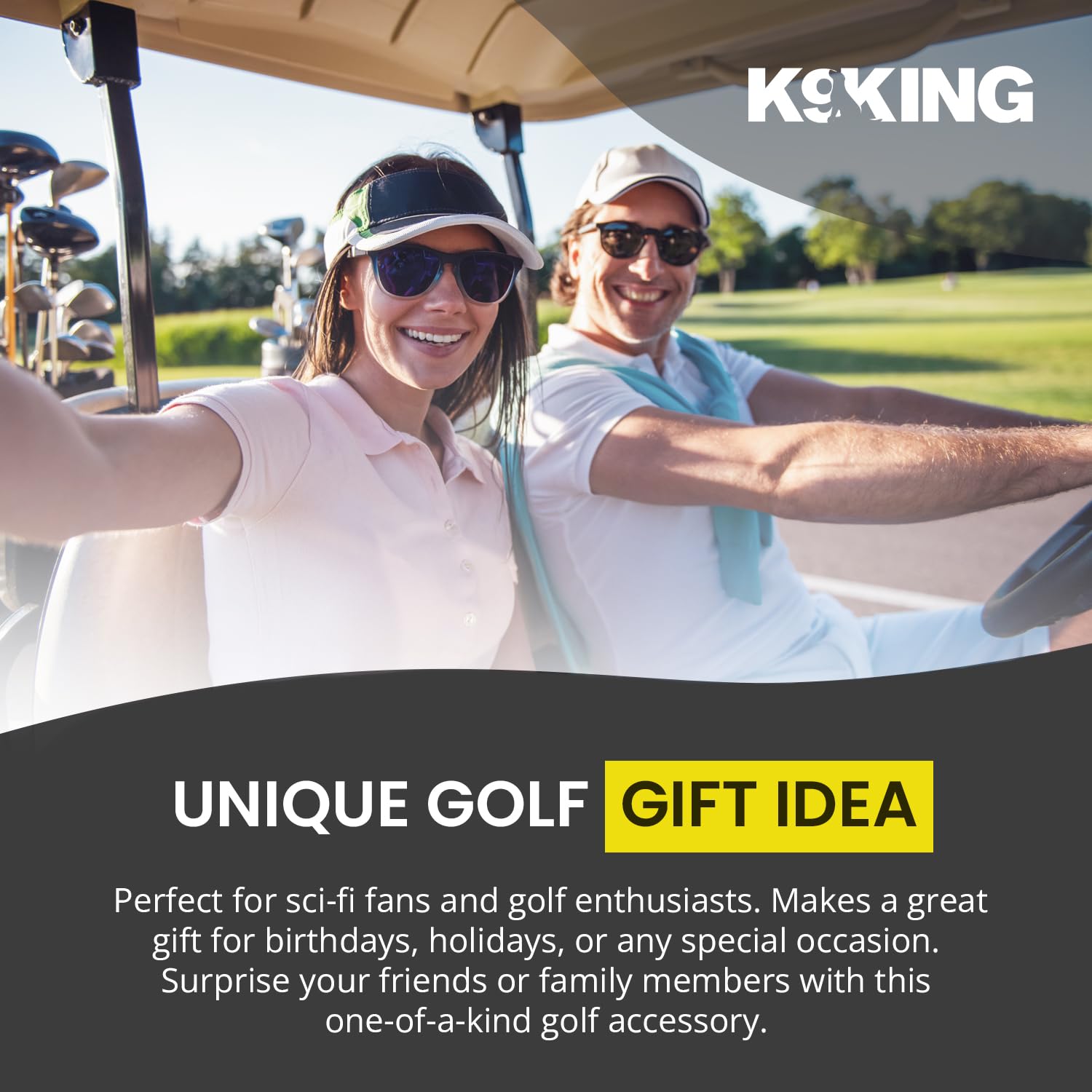 K9King Premium Magnetic Golf Ball Marker with Hat Clip - 1.25” x 2mm Enamel Golf Accessory - Perfect for Personalizing Your Game & Unique Golf Gifts - Ideal for Tournaments, Practice Rounds & Golf Enthusiasts