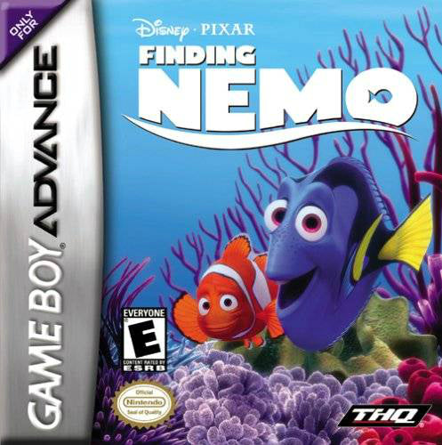 Used Finding Nemo Game Boy Advance Video Games - Classic Disney Pixar Adventure for Kids & Collectors - Perfect for Travel, Gifts & Retro Gaming Fun