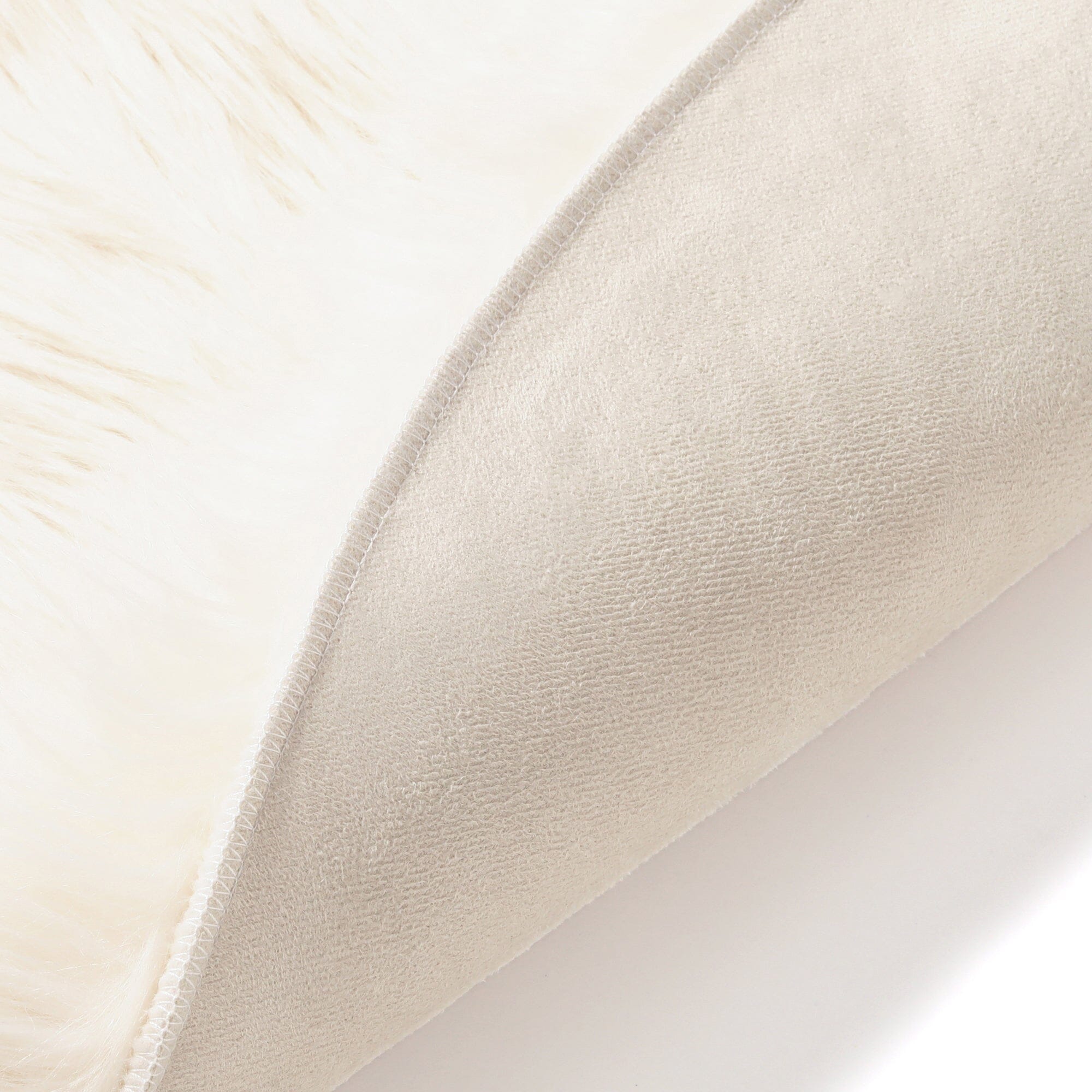 Farmo Rug 3M x 1.6M White - Soft Modern Runner Rug for Living Room, Bedroom, Hallway - Non-Slip Durable Carpet for Home Decor