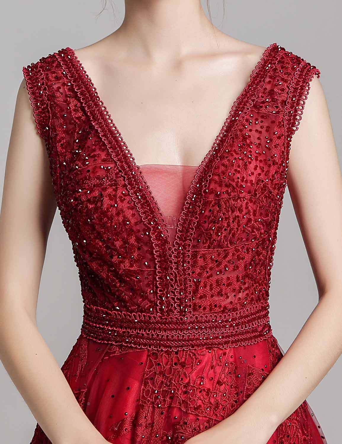 Elegant A-Line Long Prom Dress for Women 2024 | Belle House Formal Evening Gown for Parties, Dances & Special Occasions
