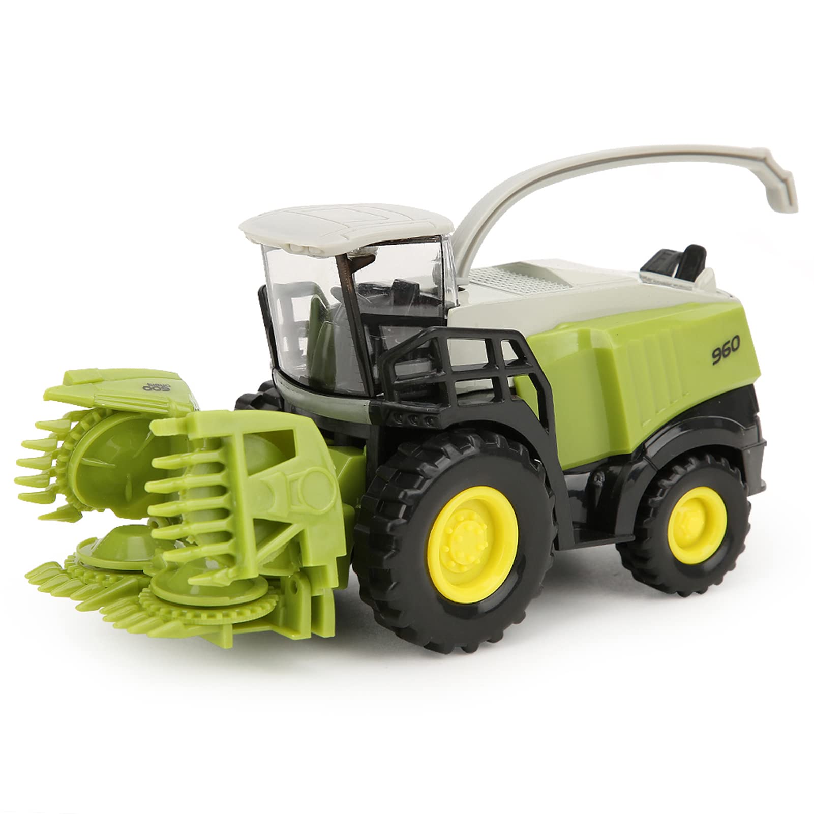 Naroote Miniature Combine Harvester Toy - 1:42 Scale Farm Vehicle Model for Kids, Educational Agricultural Toy for Boys & Girls - Perfect for Farm Play Sets, STEM Learning, and Collectors
