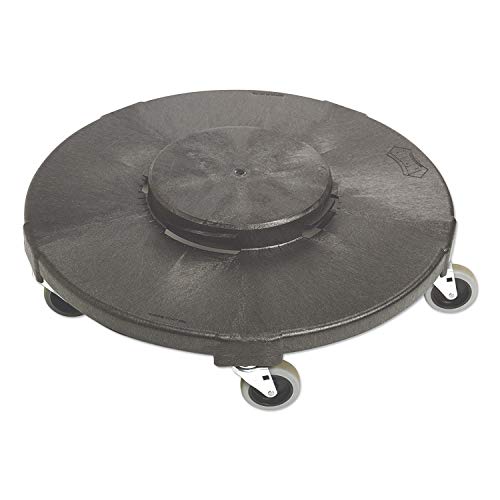 Heavy Duty Gator Trash Can Dolly with Wheels - 300 lbs Capacity Utility Cart for Moving Garbage Bins, Recycling Containers & Yard Waste - Perfect for Home, Garage, Commercial Use & Outdoor Cleaning