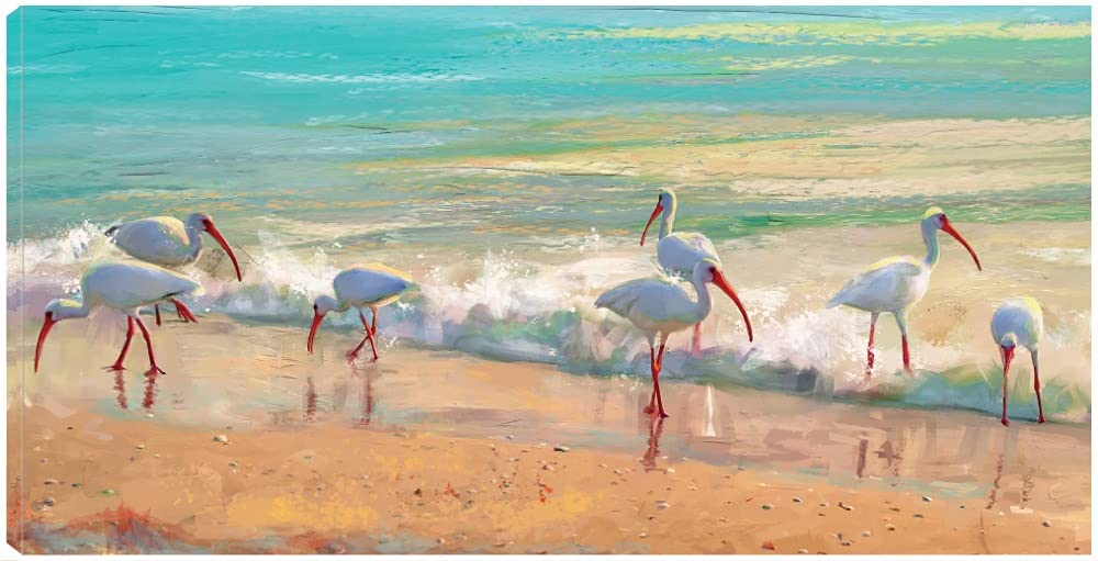 Seven in Heaven Fine Art Canvas Wall Decor by Artist Studio Arts - 56x29 Inches - Ready to Hang for Living Room, Bedroom, Bathroom, Kitchen, Office, Bar & Dining Room - Perfect for Home Decor, Gifts & Interior Design