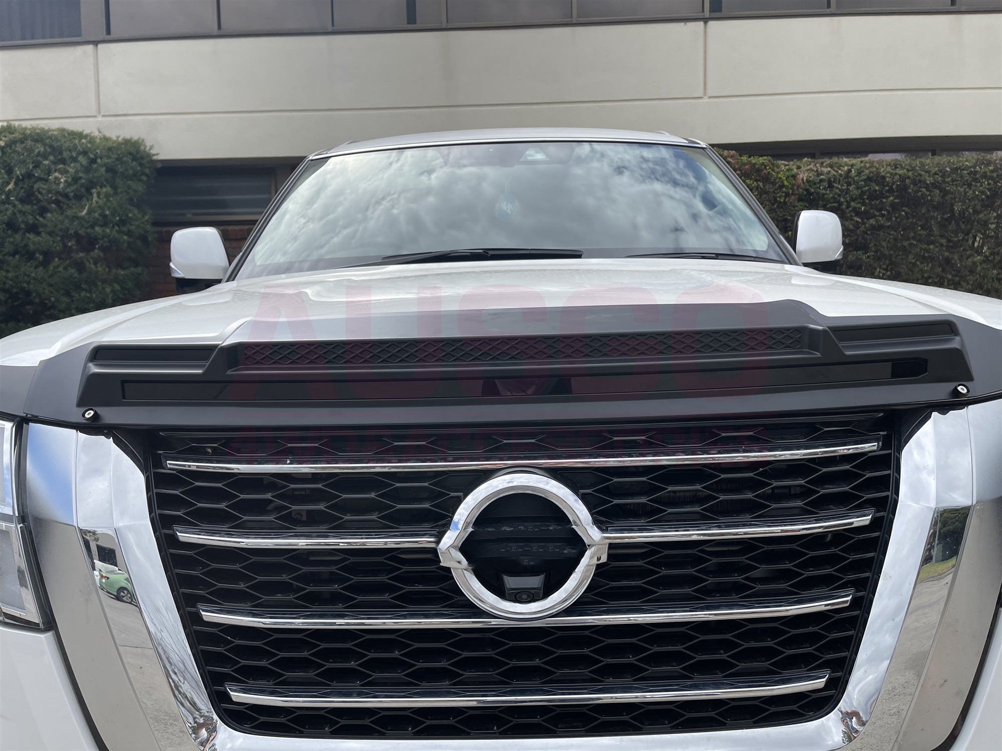 Nissan Patrol Y62 Series 5 (2019-2024) Wide Weather Shields & Bonnet Protector - Durable Car Accessories for All-Weather Protection | Perfect for Off-Road Adventures & Daily Commutes