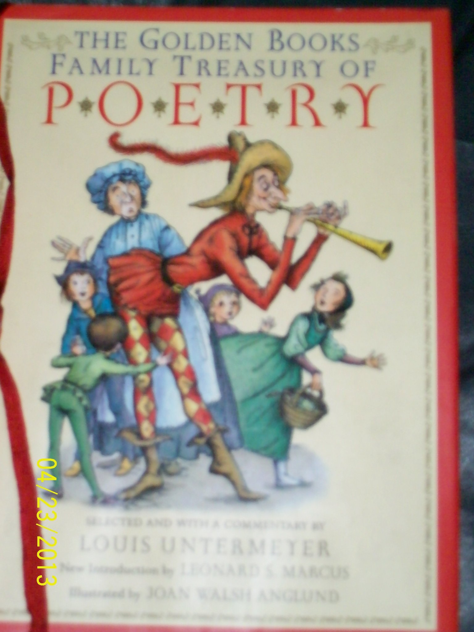 The Golden Books Family Treasury of Poetry - Classic Children's Poems for Bedtime, Homeschooling & Family Reading Time