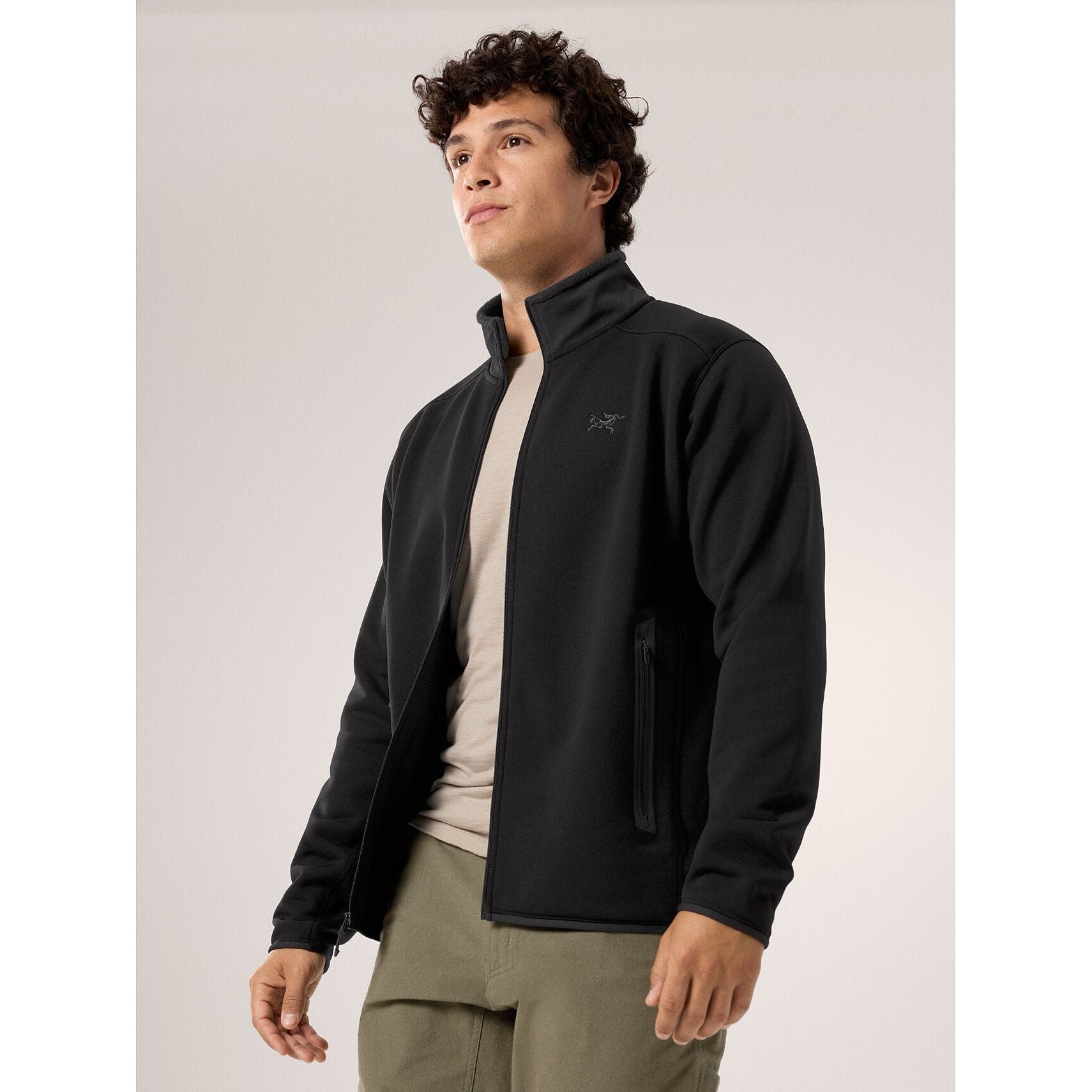 Arc'teryx Men's Kyanite Jacket - Lightweight Fleece for Hiking, Camping & Outdoor Adventures | Water-Resistant & Breathable Midlayer for Cold Weather