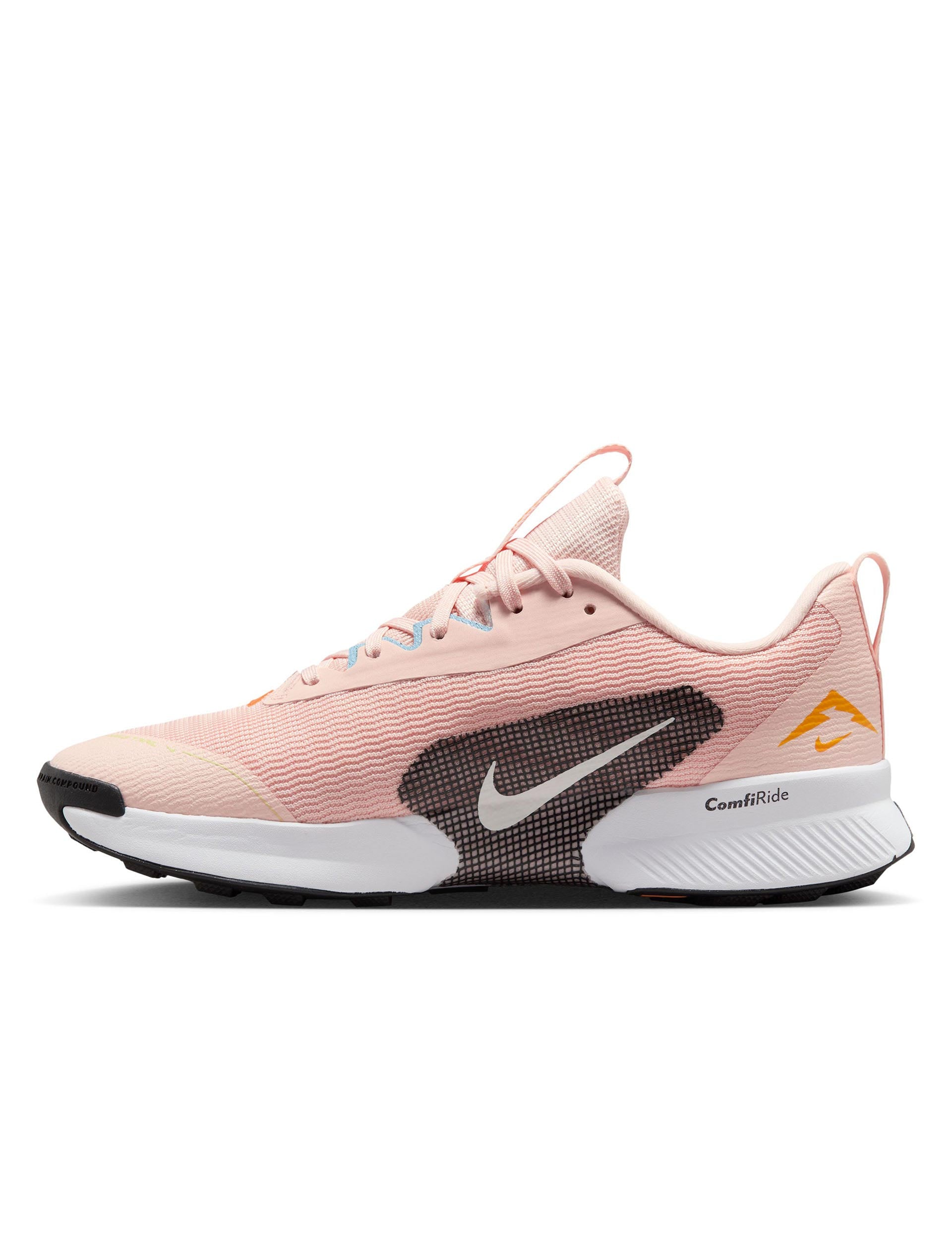 Juniper Trail 3 Running Shoes for Women - Washed Coral/Phantom/University Gold - Lightweight Hiking & Trail Running Sneakers for Outdoor Adventures