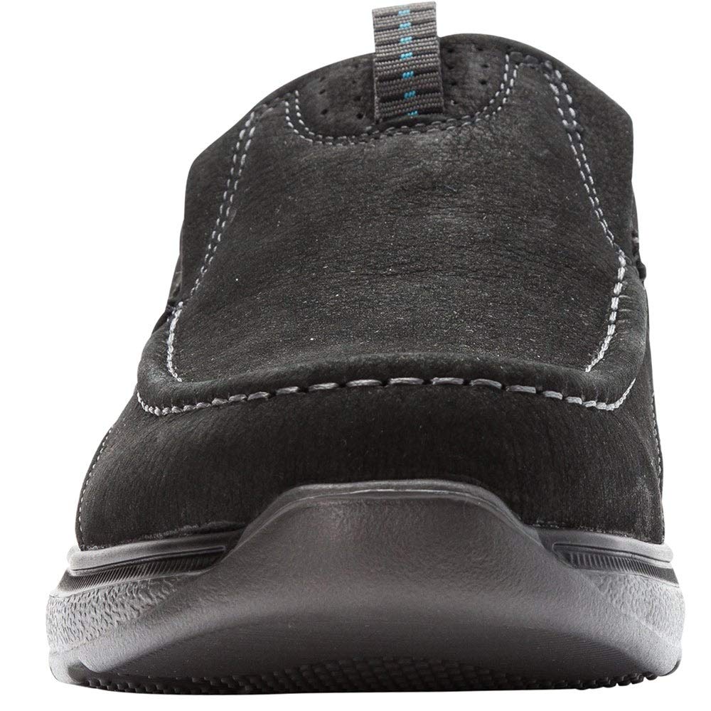 Propét Men's Owen Loafer - Comfortable Slip-On Casual Shoes for Walking & Work | Breathable & Lightweight Orthopedic Loafers for Men | Perfect for Office, Travel & Everyday Wear