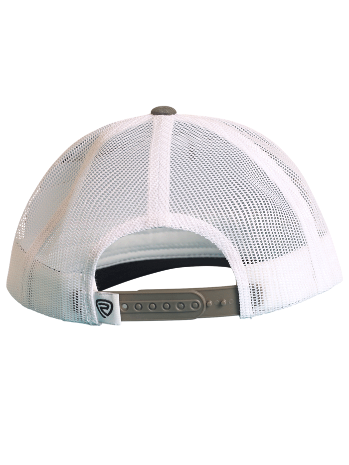 Rock & Roll Denim BU40X06247 Rodeo Time Mesh Back Baseball Cap - Grey for Outdoor Concerts & Country Music Festivals