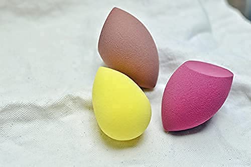 Revanshi Professional Makeup Sponge Set - 4 Pack Beauty Blender for Flawless Foundation, Concealer & Powder Application | Soft Pink Cosmetic Sponge for Seamless Blending | Perfect for Daily Makeup, Contouring & On-the-Go Touch Ups
