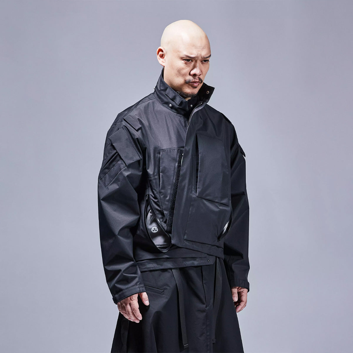 Acronym J14 GT Black Jacket - Stylish Waterproof Urban Outerwear for Men | Perfect for Streetwear, Hiking & Travel