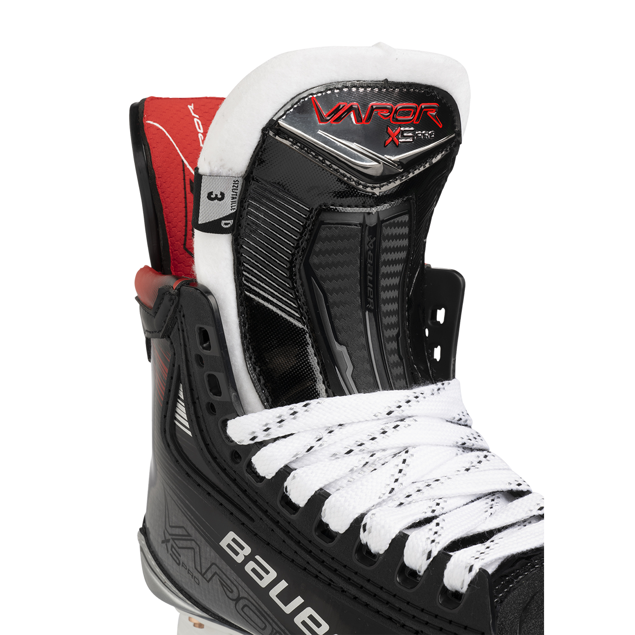 Bauer Vapor X5 Pro Junior Ice Hockey Skates - Lightweight & Durable for Youth Players - Perfect for Ice Rinks, Hockey Practice & Games