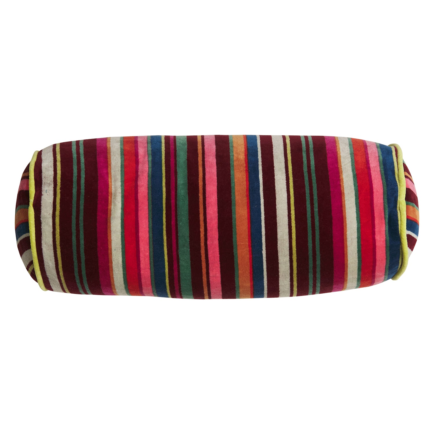 Corinne Velvet Bolster Pillow - Soft & Luxurious Velvet Cushion for Sofa, Bed, or Floor - Perfect for Home Decor, Lounging, and Relaxation