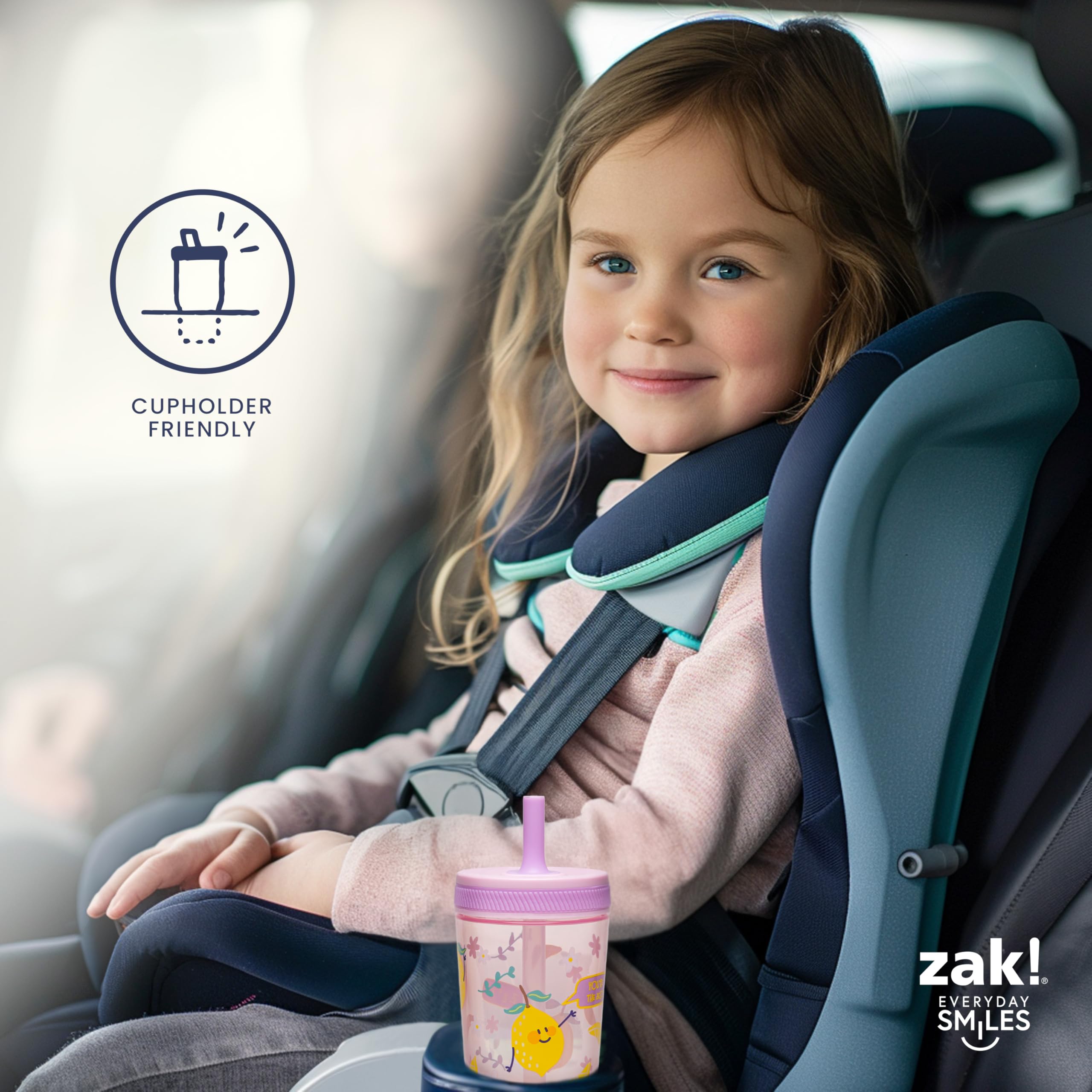 **Zak Designs Kelso 15 oz Tumbler Set (Toy Story 4 - Woody & Buzz 2-Piece Set) - Leak-Proof Toddler Cup with Screw-On Lid & Straw, Durable Plastic & Silicone - Perfect for Kids' Drinks, School, Travel & Outdoor Activities**