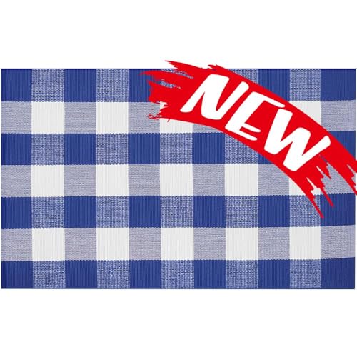 Blue and White