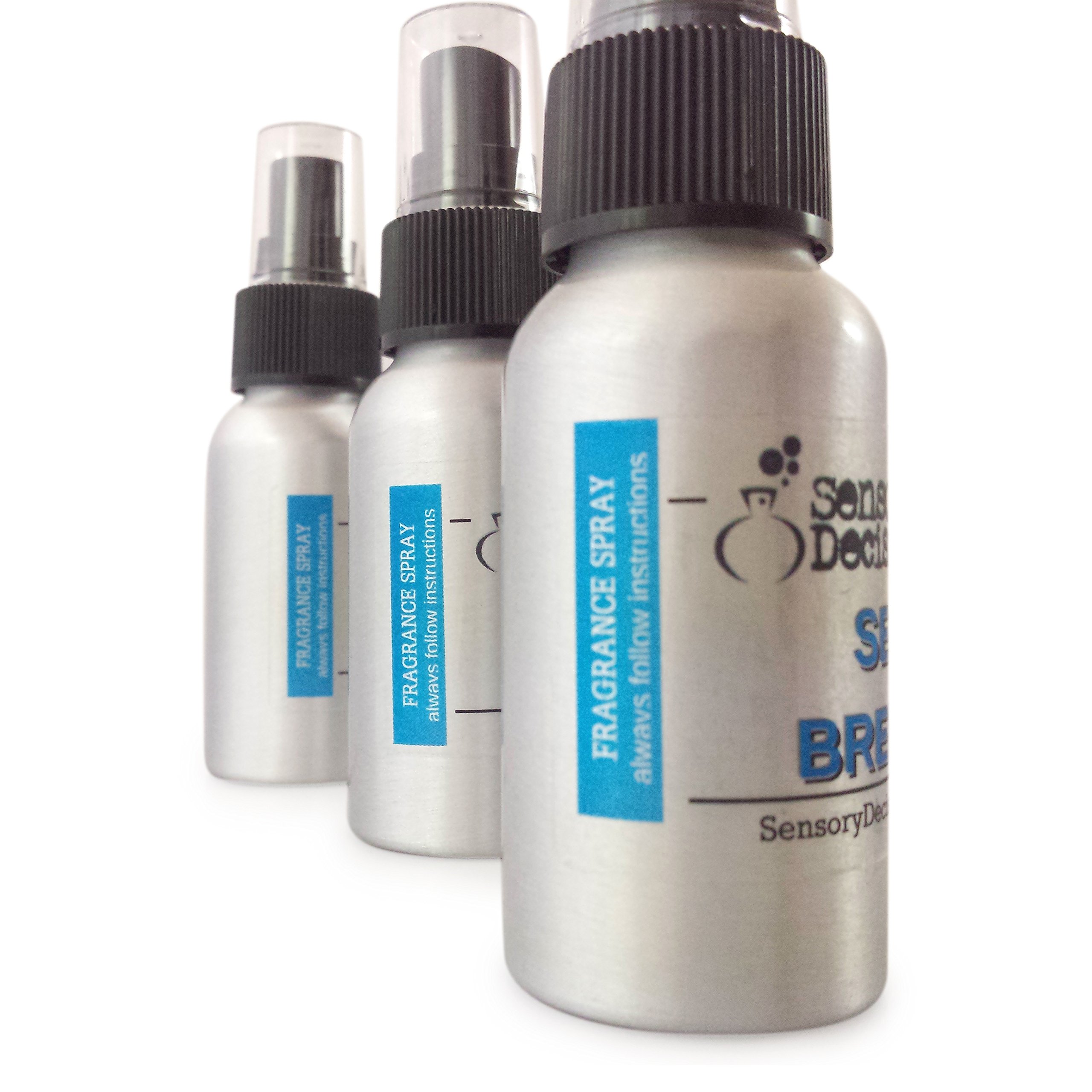 Sea Breeze Room Spray - Natural Ocean Scent Air Freshener for Home & Office - 3 Pack (10ml Each) - Perfect for Bathroom, Bedroom, Living Room & Car Freshening