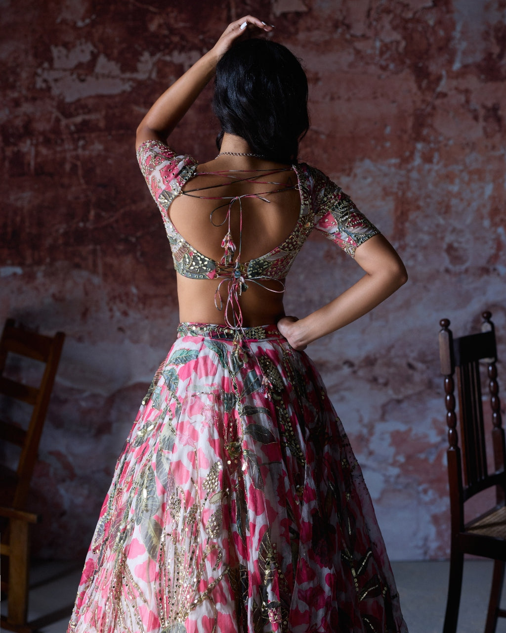 Exquisite Ashvi Lehenga Set for Women - Traditional Indian Bridal Gown with Intricate Embroidery & Matching Dupatta - Perfect for Weddings, Festivals & Special Occasions
