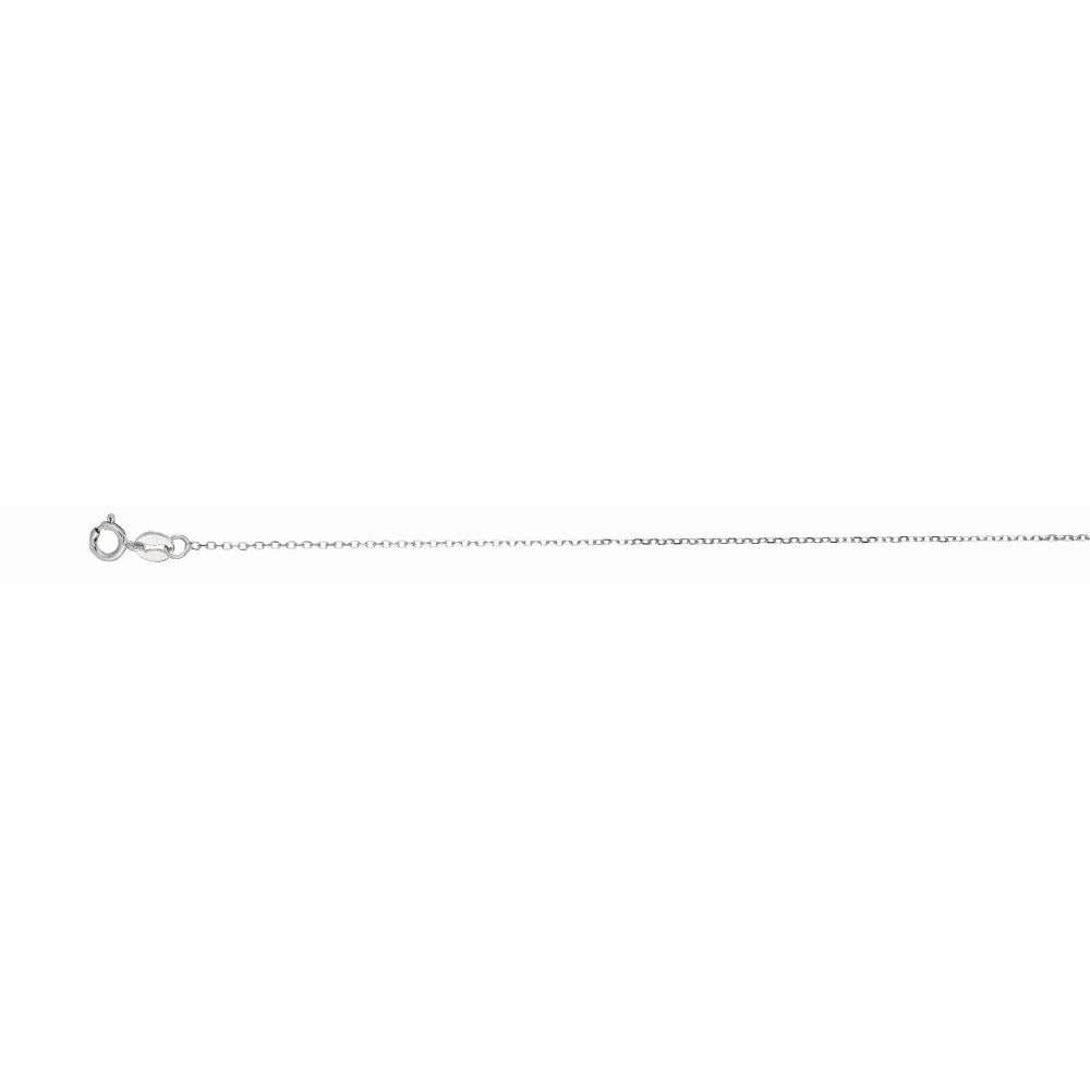 14K Gold 0.87mm Diamond Cut Cable Chain Necklace - Dainty & Elegant Jewelry for Women - Perfect for Layering, Everyday Wear & Special Occasions