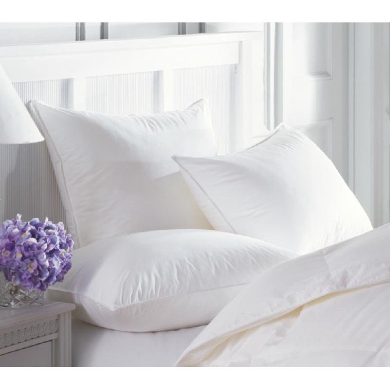 Premium Comfort Down Pillow by Pillow Factory - Hotel Quality Soft Support for Neck & Shoulder Relief - Perfect for Home, Travel & Hotel Stays