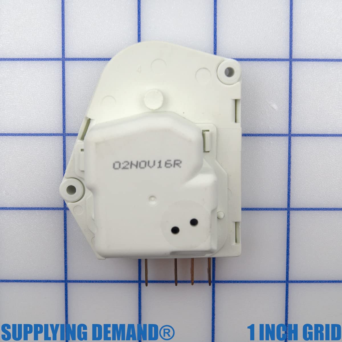 Supplying Demand 7014648 3081180 Refrigerator Defrost Timer Replacement - Compatible with Multiple Brands, Easy Installation for Home & Commercial Use