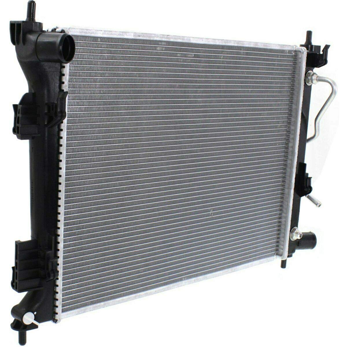 FITRITE AUTO PARTS New Radiator Compatible with 2012-2017 Kia Rio & Hyundai Accent Hatchback/Sedan - 253101R150 HY3010174 - Perfect for Engine Cooling & Overheating Prevention