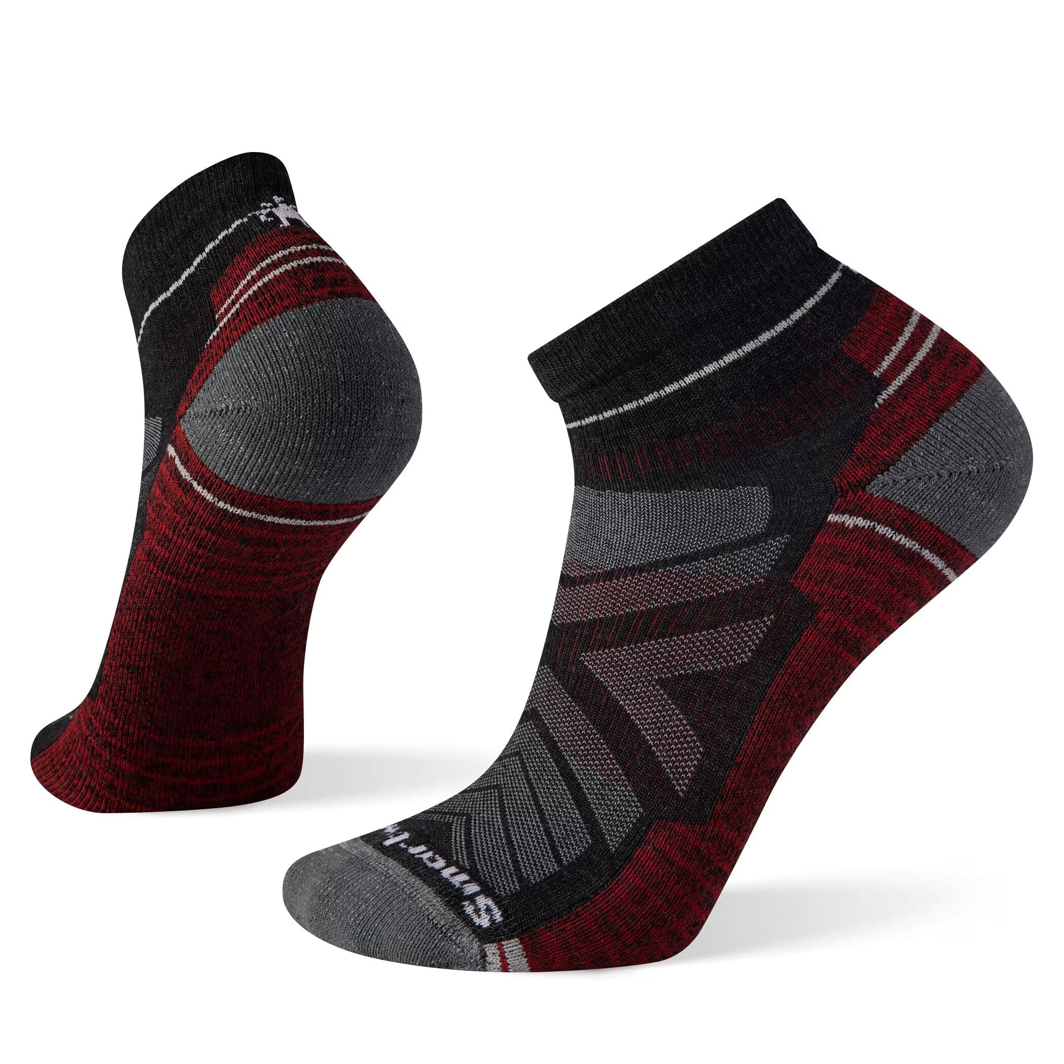 Smartwool Hike Light Cushion Ankle Socks - Merino Wool Hiking Socks for Men & Women - Moisture Wicking & Odor Resistant - Perfect for Outdoor Adventures, Camping & Trail Running
