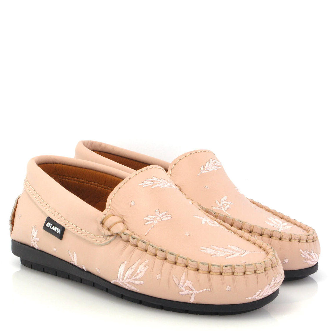Atlanta Moccasin Soft Pink Women's Loafers - Comfortable Slip-On Shoes for Work, Office & Casual Wear