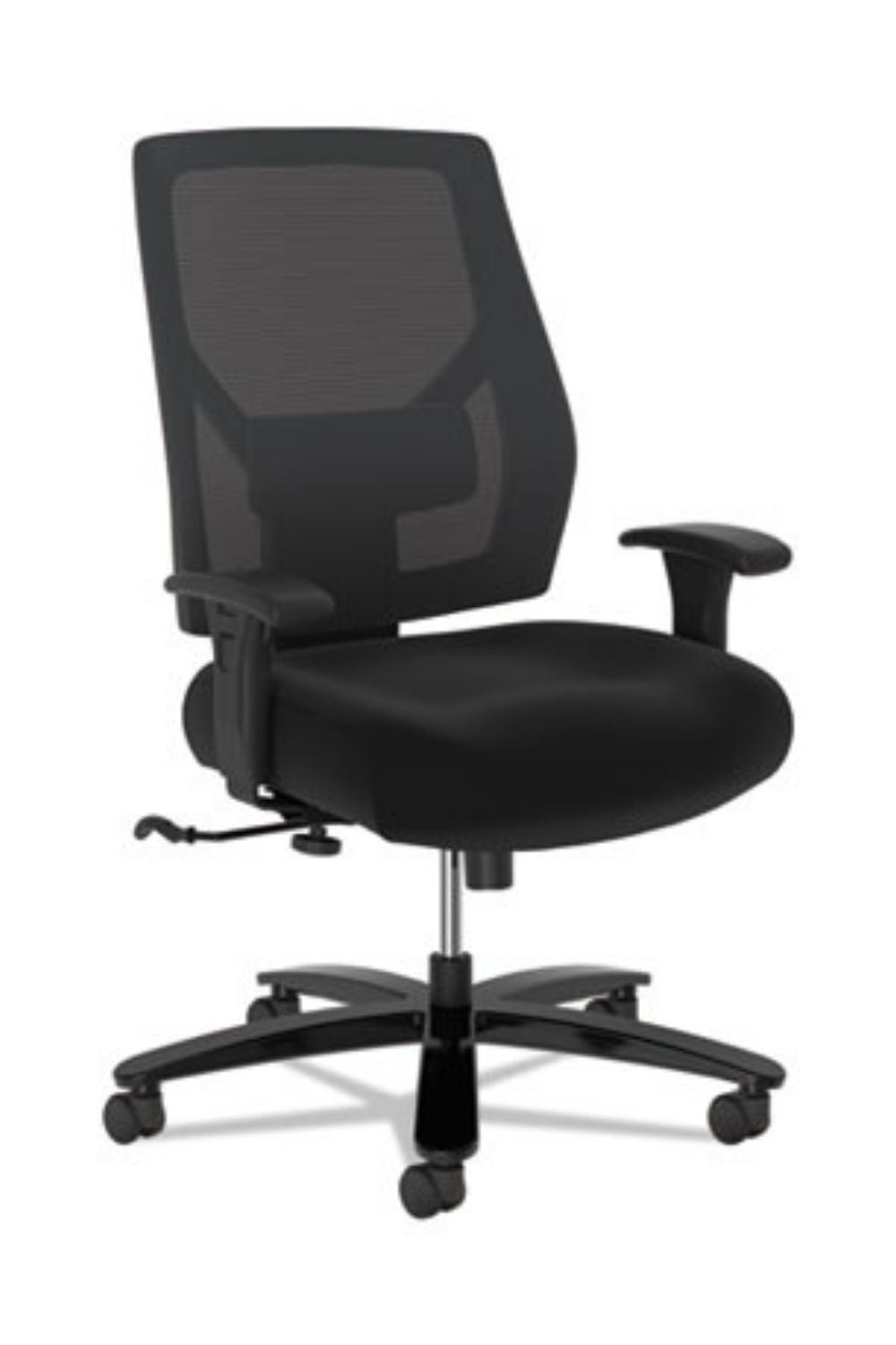 HON Big and Tall Office Chair for Heavy People 450 lb Capacity - High Back Ergonomic Mesh Chair with Adjustable Arms & Lumbar Support - Perfect for Home Office, Gaming & Workspaces