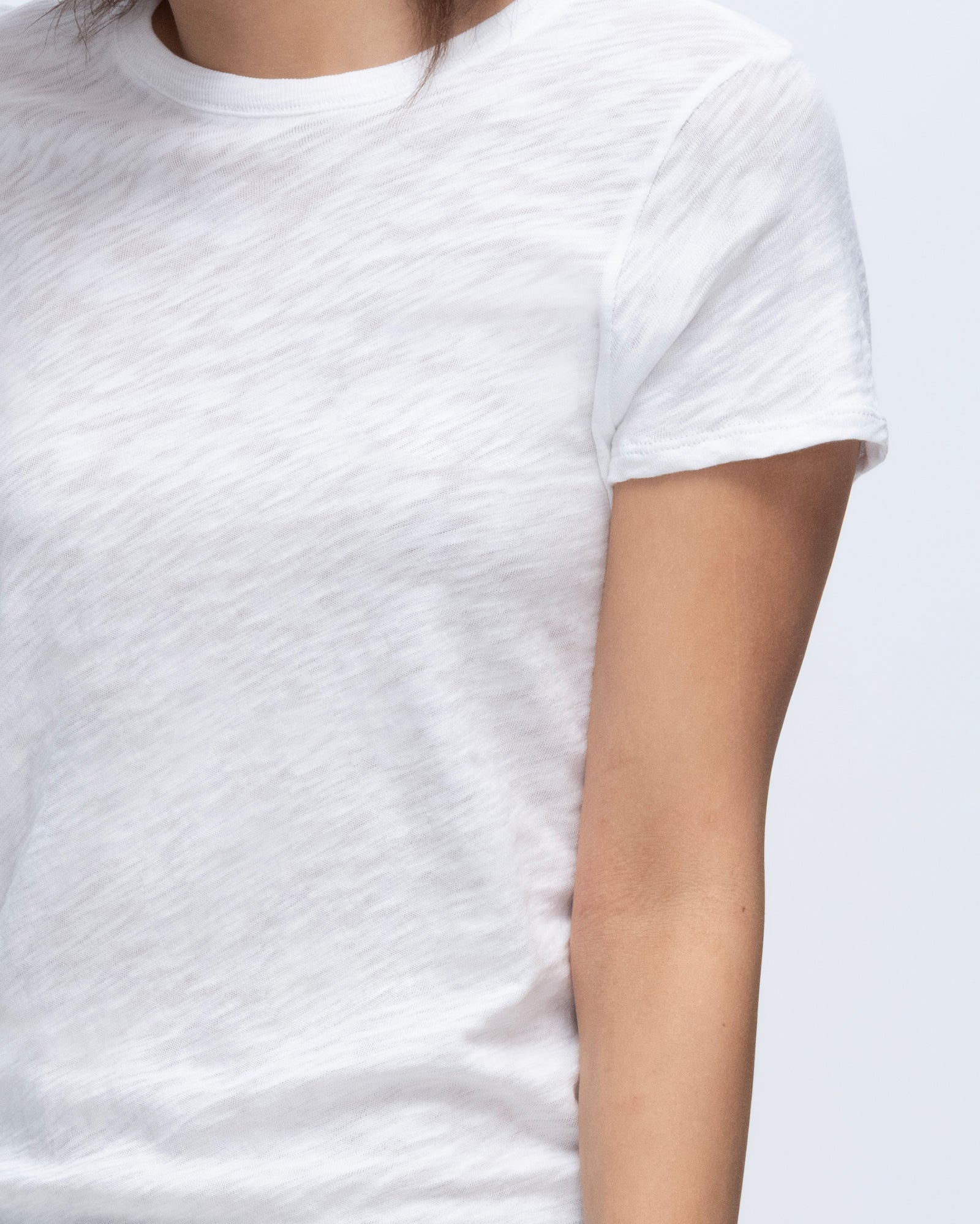 Slub Jersey Schoolboy Crew Neck Tee - Soft Cotton White T-Shirt for Boys | Casual Everyday Wear & School Uniform