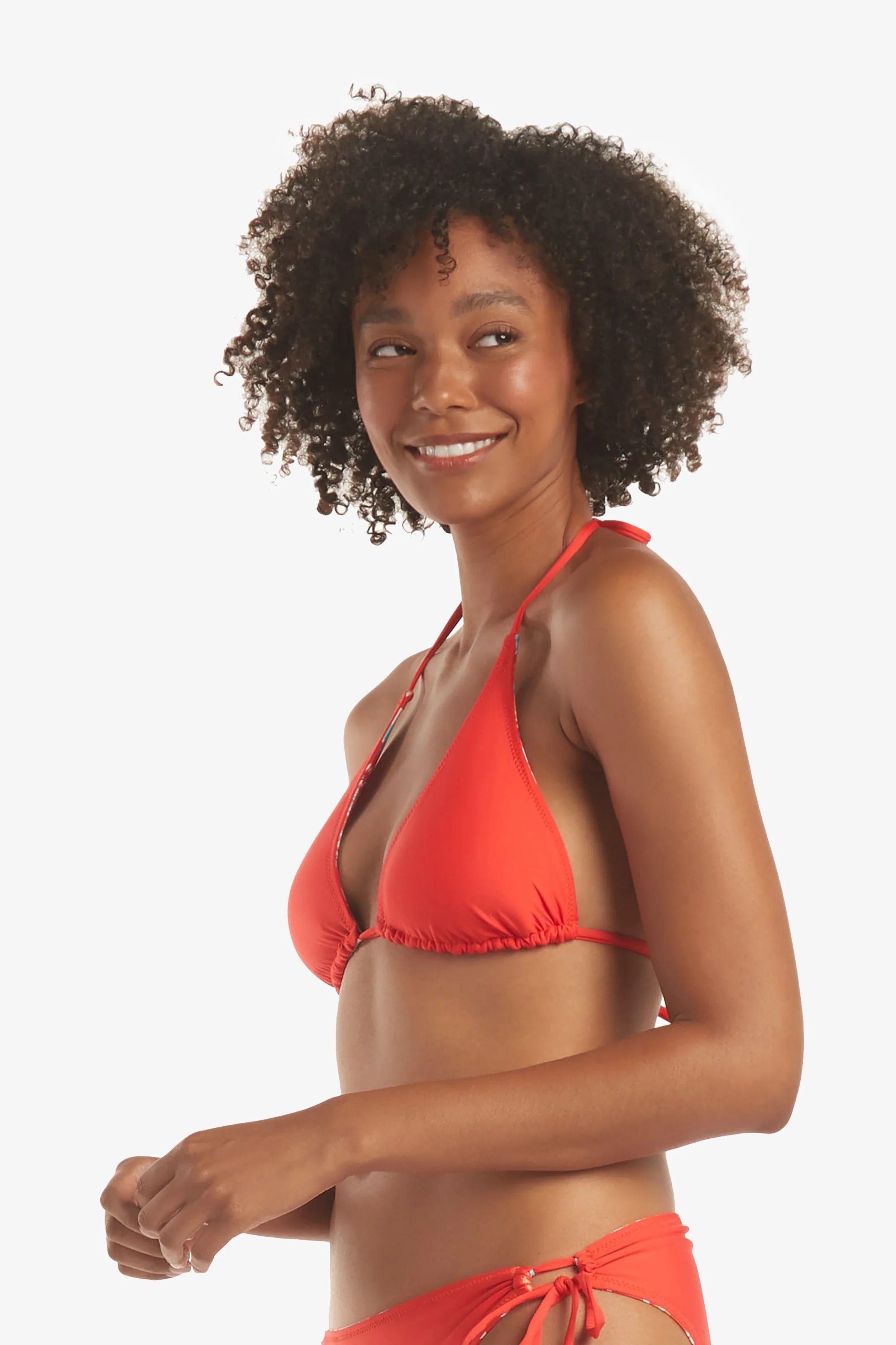 Liliana Reversible String Bikini Top - Adjustable Straps & Comfortable Fit for Beach, Pool & Summer Vacations