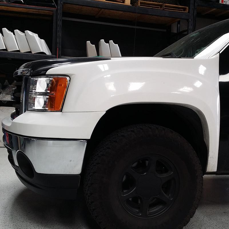 2007-2013 GMC Sierra Replacement Fenders - OEM Style Front & Rear Fender Panels for GMC Sierra 1500/2500/3500 - Perfect for Truck Repair, Restoration & Off-Road Upgrades