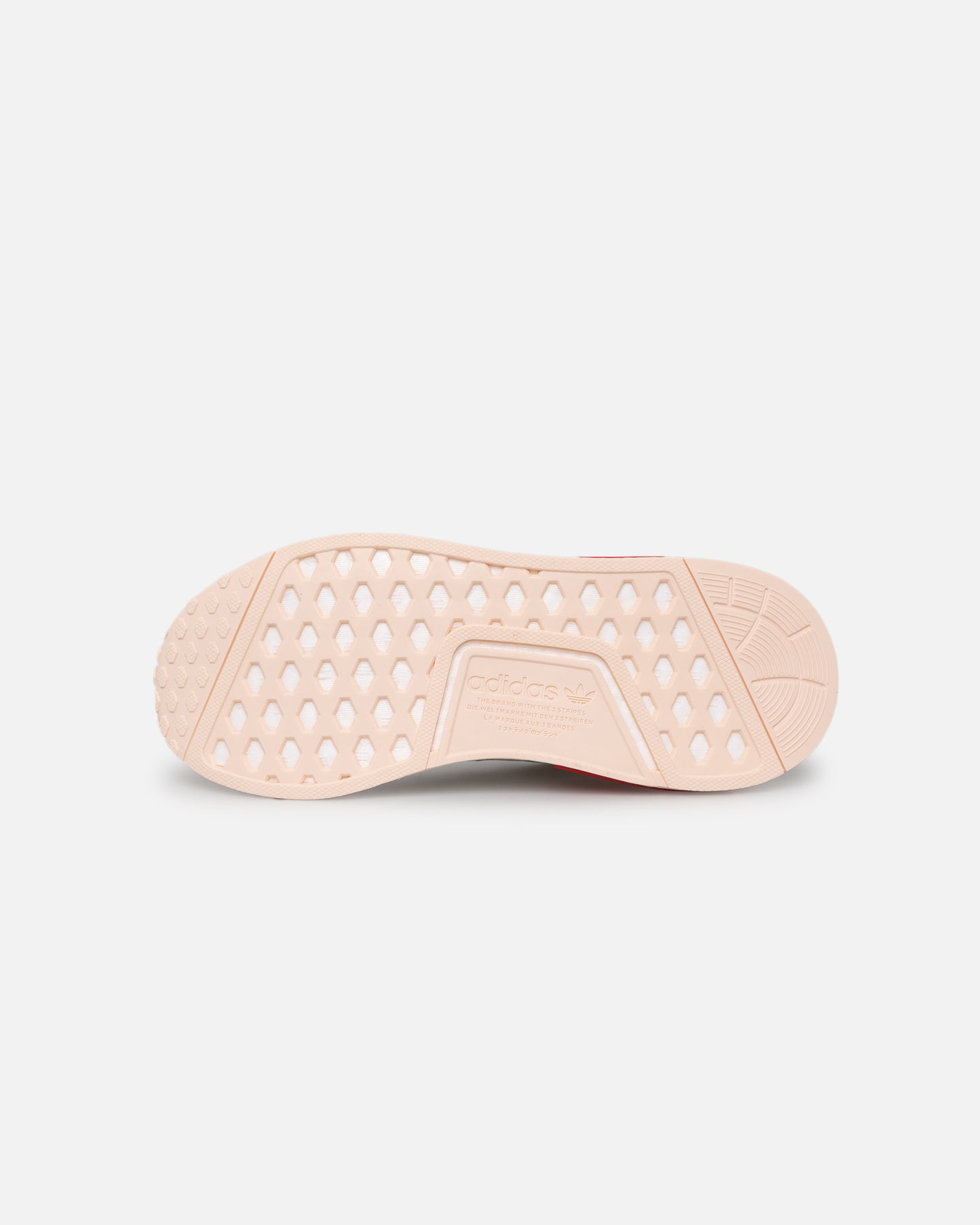 Adidas Women's NMD_R1 Running Shoes - White/Almond - Lightweight Comfort Sneakers for Women | Perfect for Gym, Jogging & Casual Wear