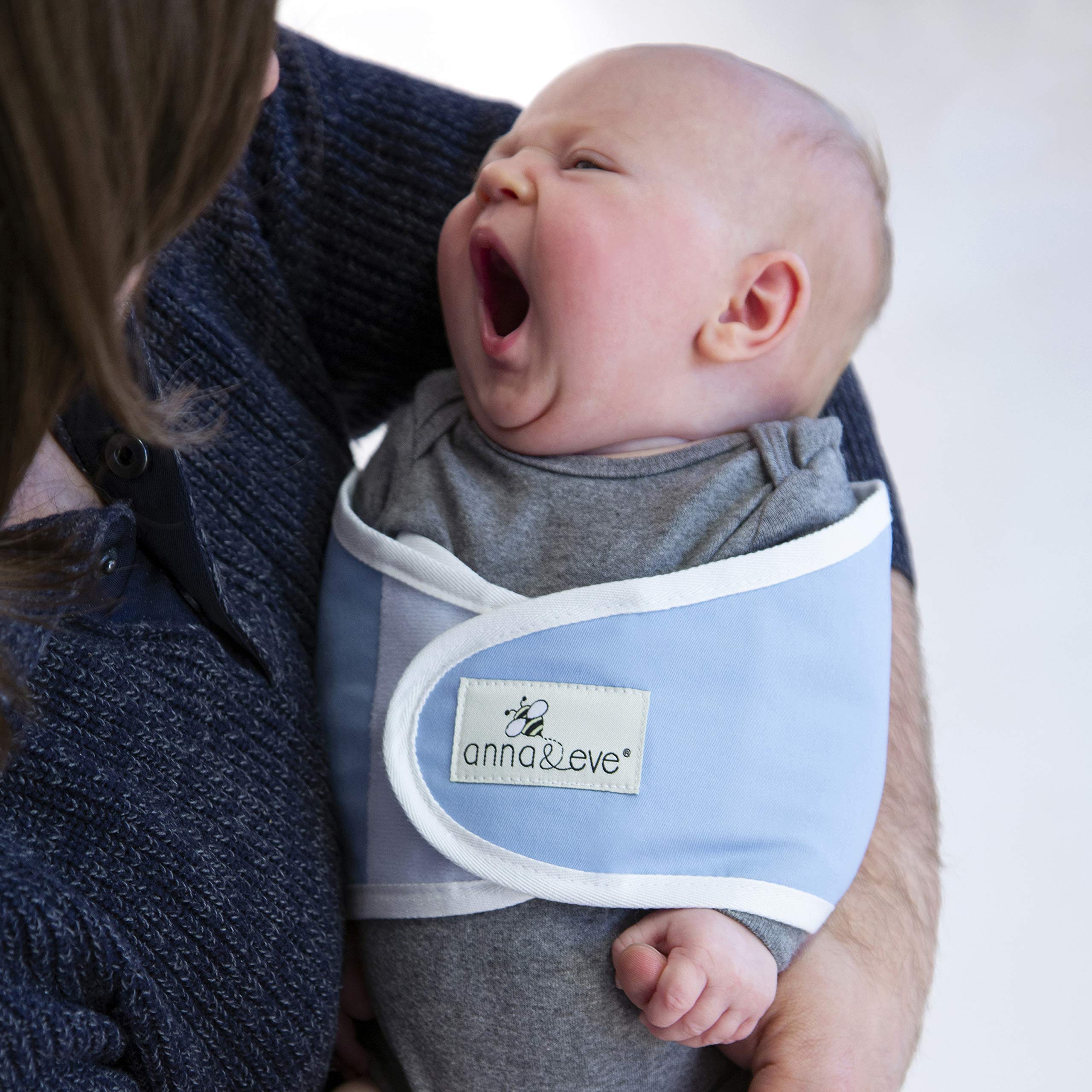 Anna & Eve® Swaddle Strap® - Original Arms-Only Adjustable Baby Swaddle for Newborns & Infants (0-6 Months) | Secure Sleep Solution for Better Rest & Reduced Startle Reflex | Perfect for Nursery, Daycare & Travel