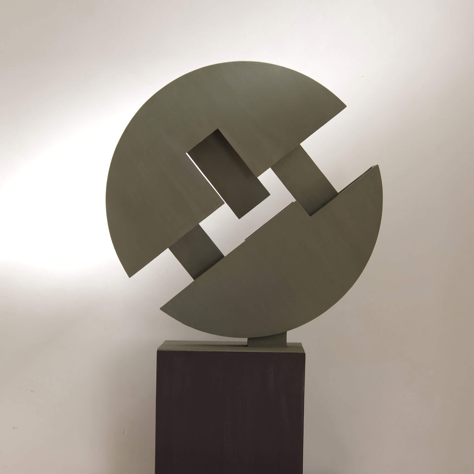 Deep Space Steel Sculpture - Modern Art Decor for Home, Office & Gifts - Perfect for Sci-Fi Lovers & Space Enthusiasts