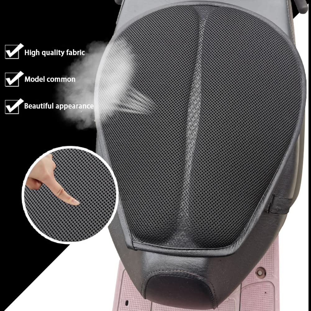 Shockproof Motorcycle Seat Cushion - Breathable Pressure Relief Pad for Comfortable Riding