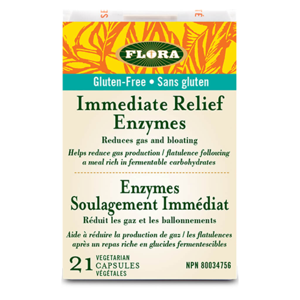 Best Immediate Relief Enzymes for Digestion & Bloating - Fast-Acting Digestive Enzyme Supplement for Gut Health - Perfect for After Meals & Travel