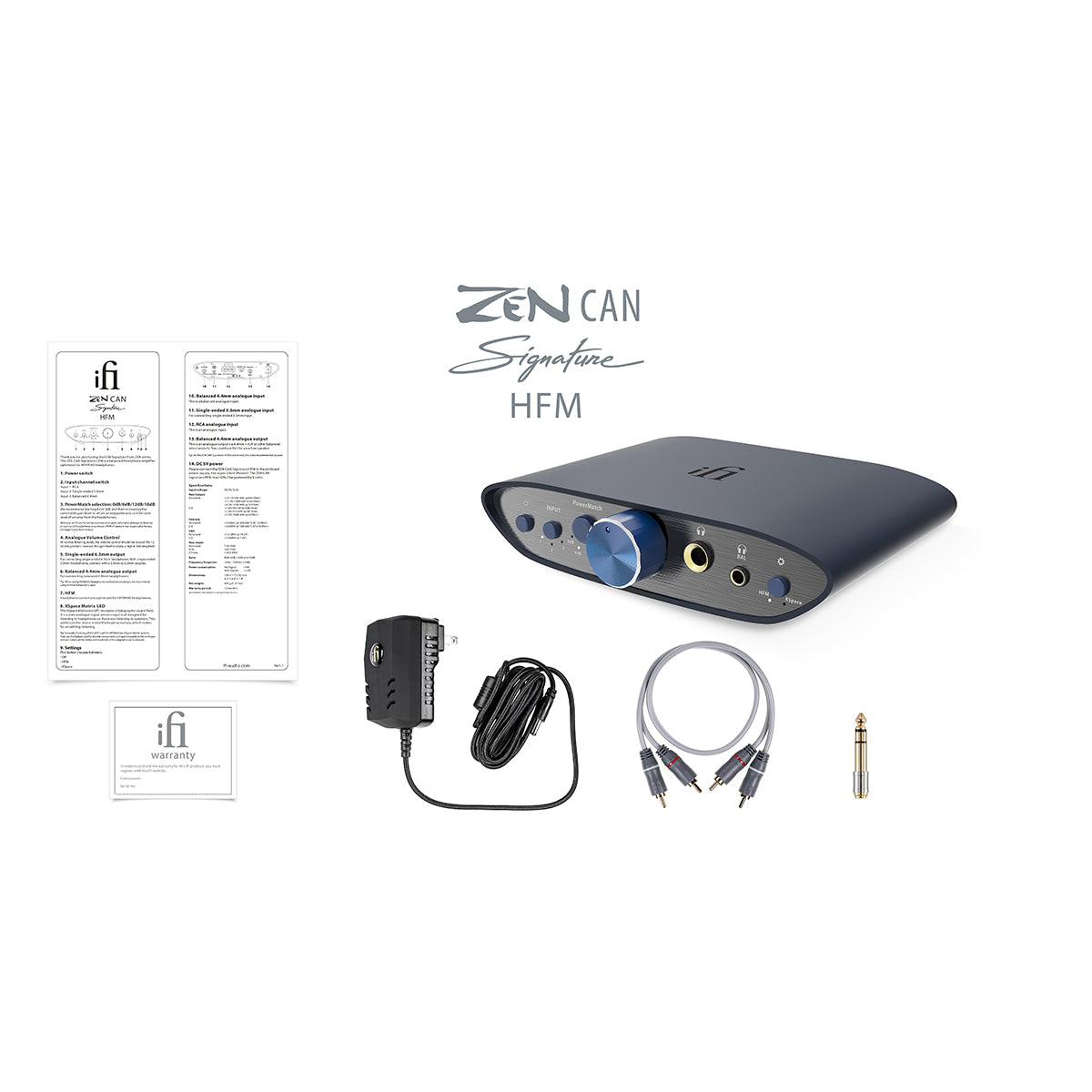 iFi ZEN CAN Signature HFM Headphone Amplifier - High Fidelity Audio for Audiophiles | Perfect for Home Studio, Gaming & Music Listening
